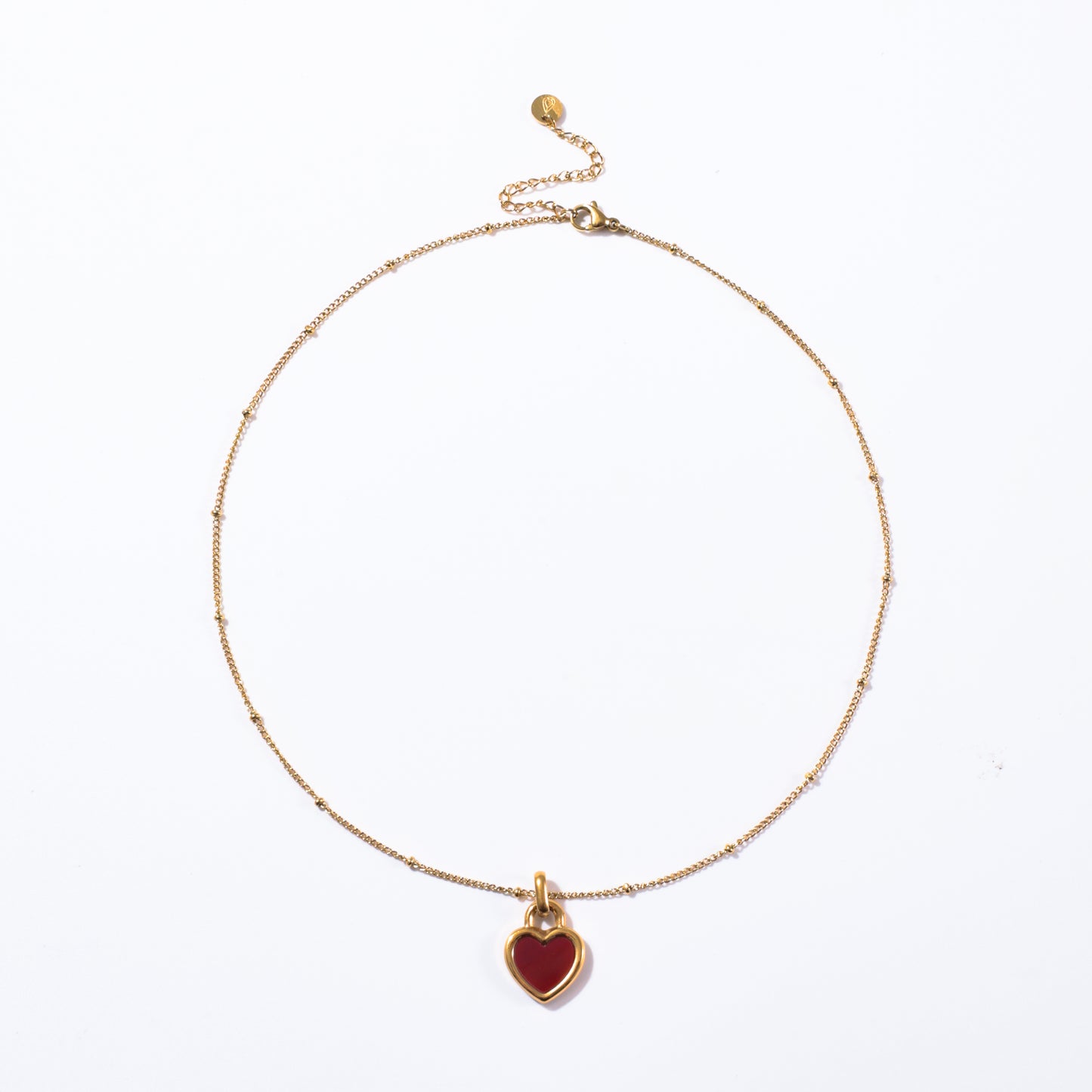 Amour Lock Gold Necklace
