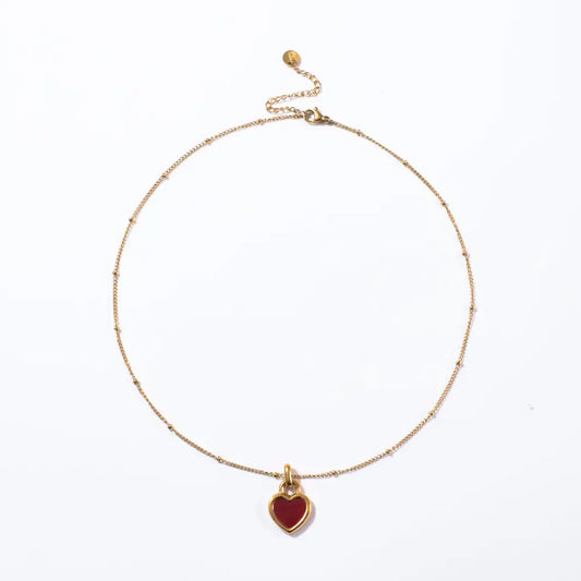 Amour Lock Gold Necklace