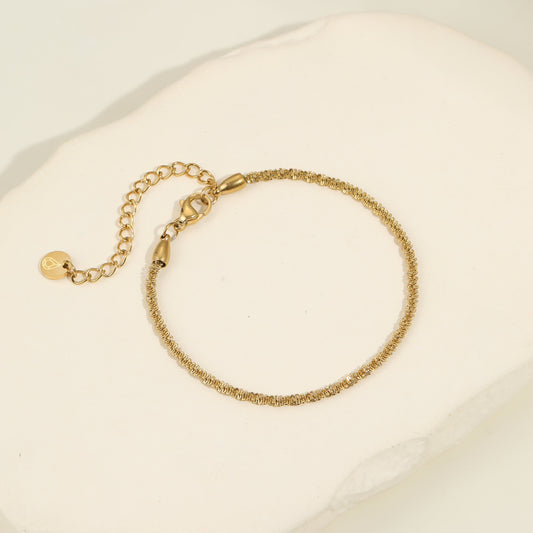 Sahara Gold Twist Bracelet