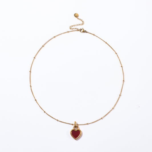Amour Lock Gold Necklace