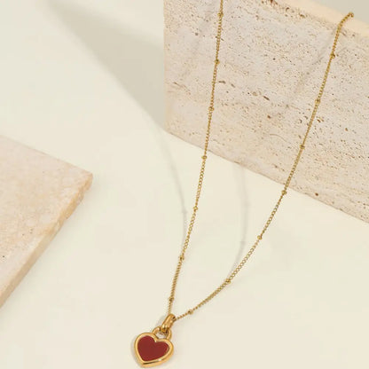 Amour Lock Gold Necklace