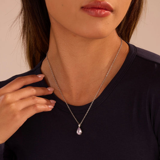 Aurora Silver Necklace