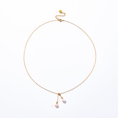 Dream Gold Fresh Water Pearl Necklace