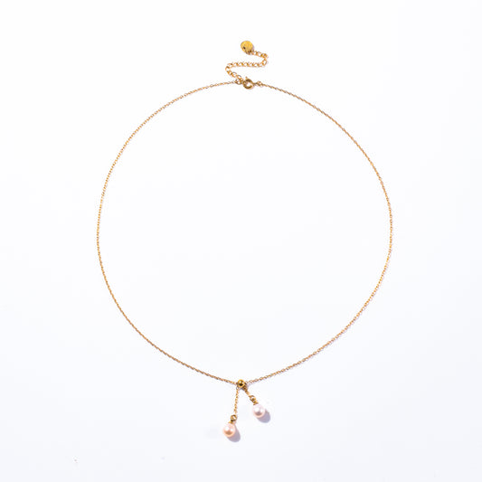 Dream Gold Fresh Water Pearl Necklace
