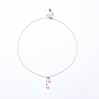 Dream Silver Fresh Water Pearl Necklace