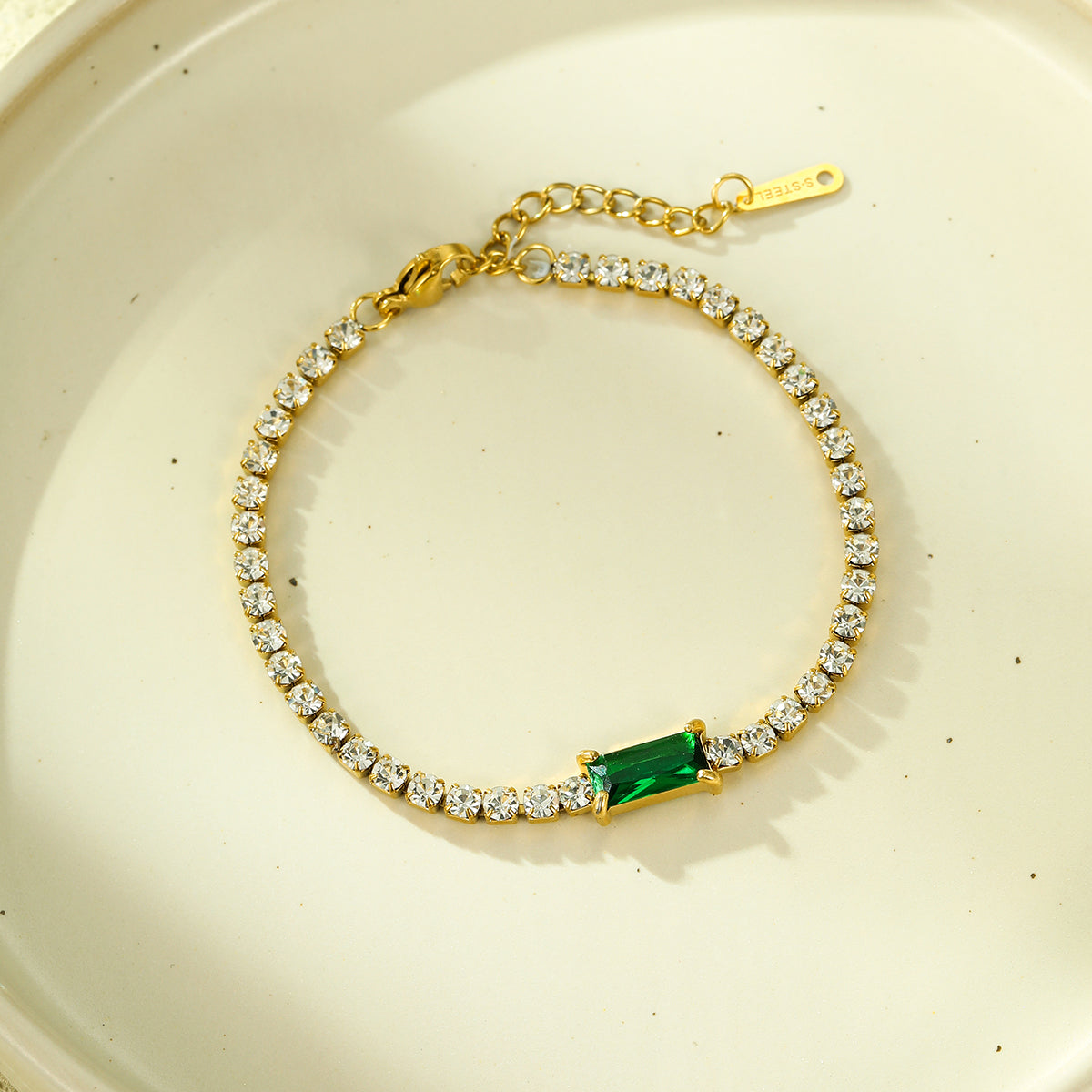 Eden Gold Tennis Bracelet