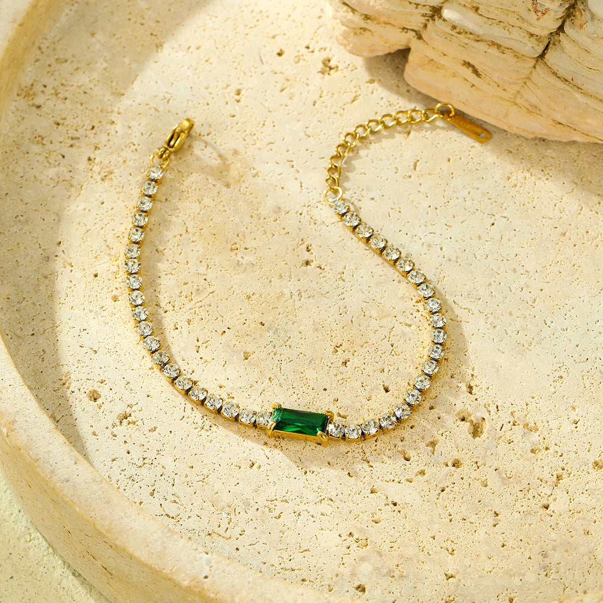 Eden Gold Tennis Bracelet