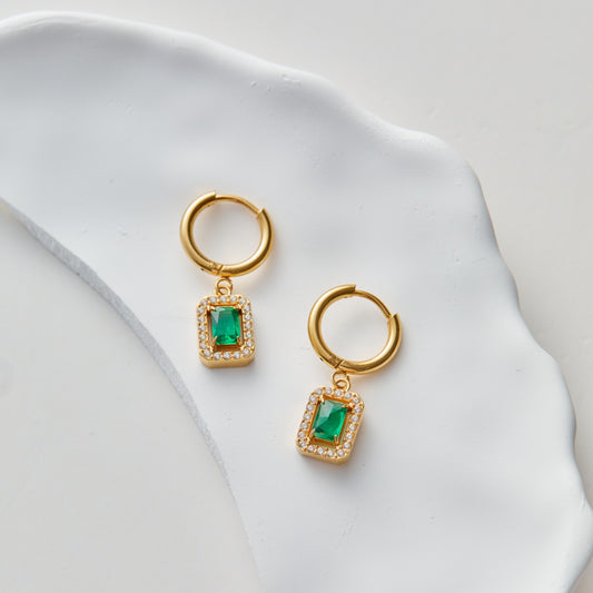 Eden Gold Huggie Earrings