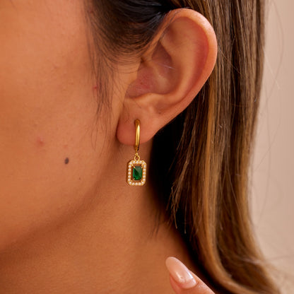 Eden Gold Huggie Earrings