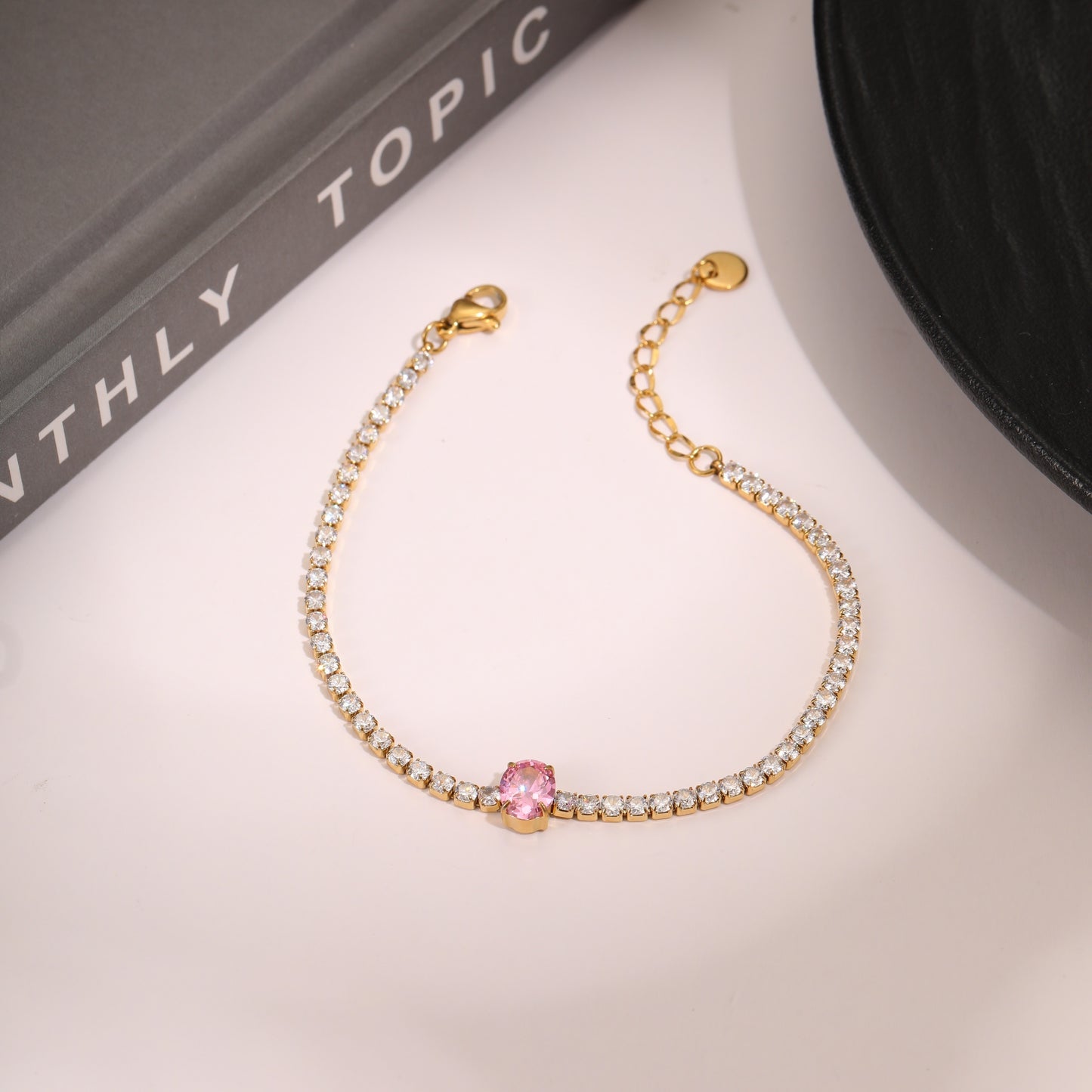 Felicity Gold Tennis Bracelet