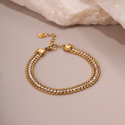 Lyra Gold Bracelet