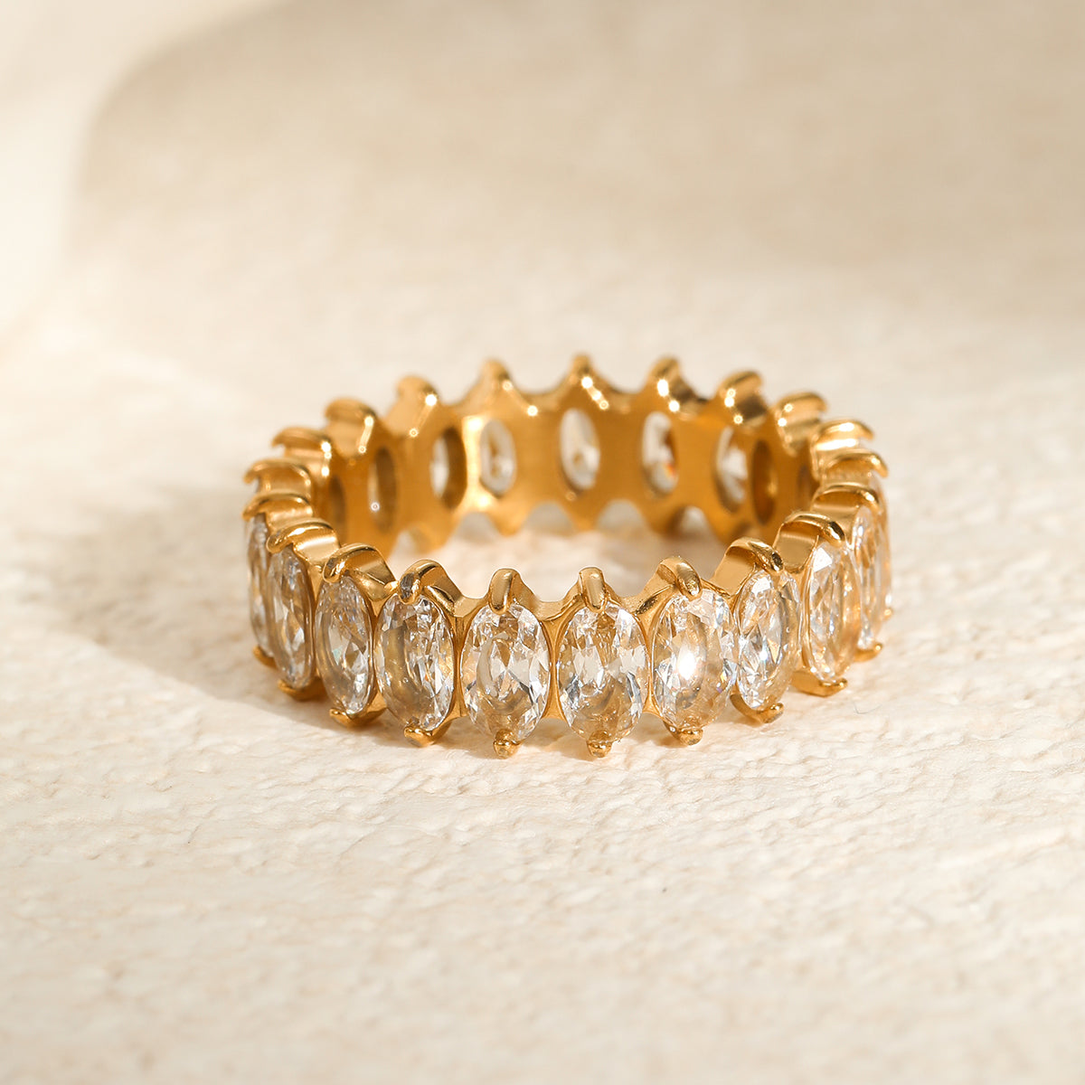Moonlight Gold Ring