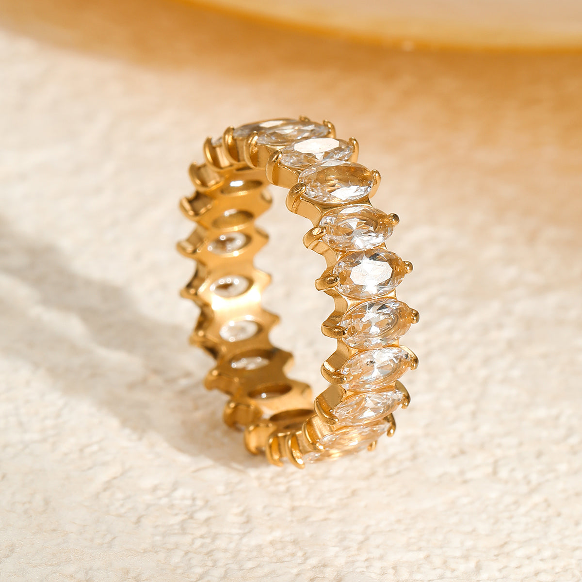 Moonlight Gold Ring