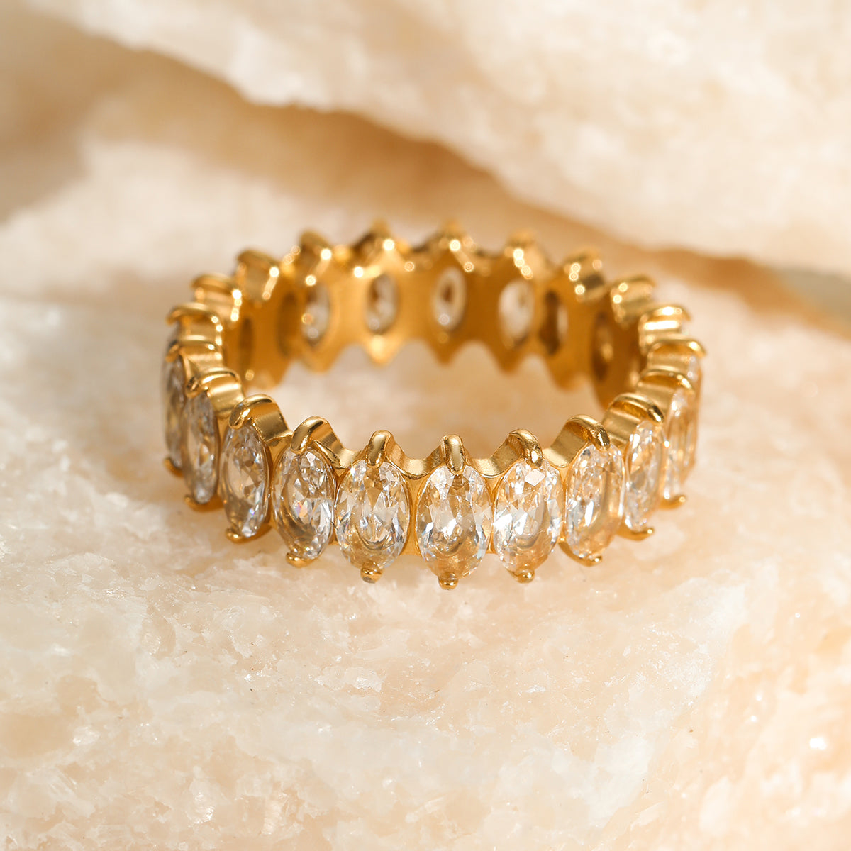 Moonlight Gold Ring
