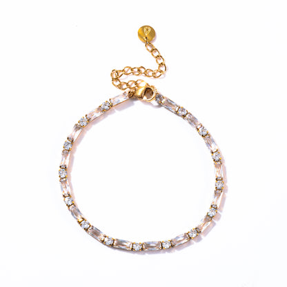 Solstice Gold Tennis Bracelet