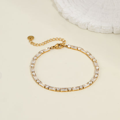 Solstice Gold Tennis Bracelet