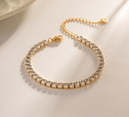 Stella Gold Tennis Bracelet